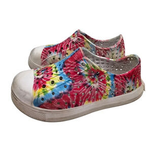 Josmo Toddler Girls Sz 7 Water Shoes Colorful Tie Dye Print